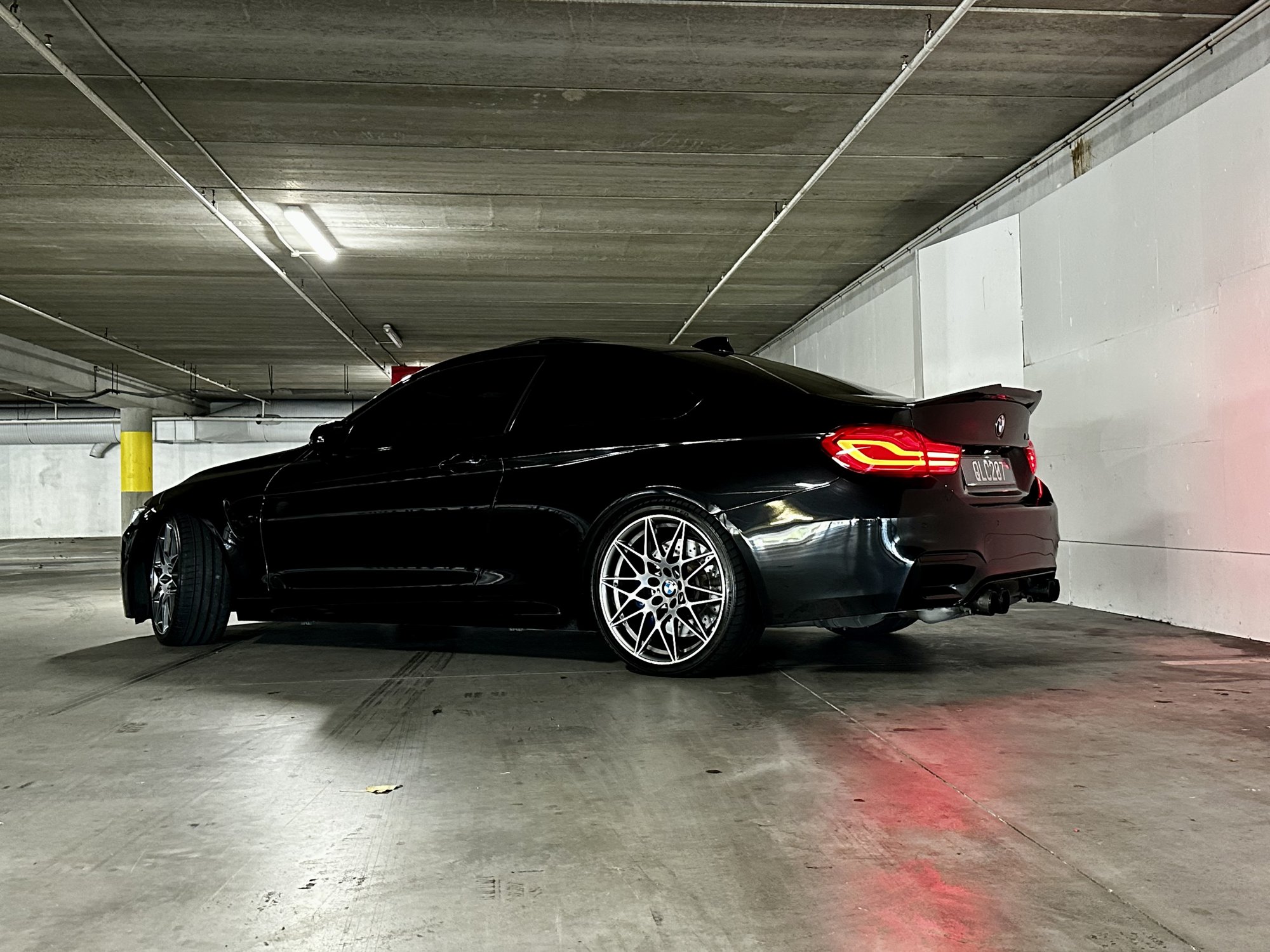 Tinted car window example